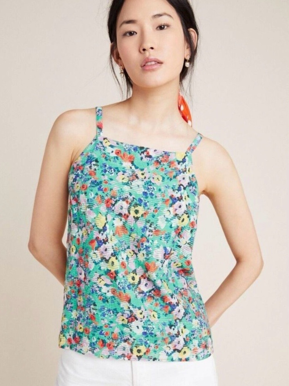 Maeve by Anthropologie Quinn Textured Tank